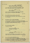 Moe Howard's 22pp. Partial Script Dated April 1936 for The Three Stooges Film ''A Pain in the Pullman'' -- With Annotations in Moe's Hand -- Likely Script Changes as Unbound -- Very Good Condition